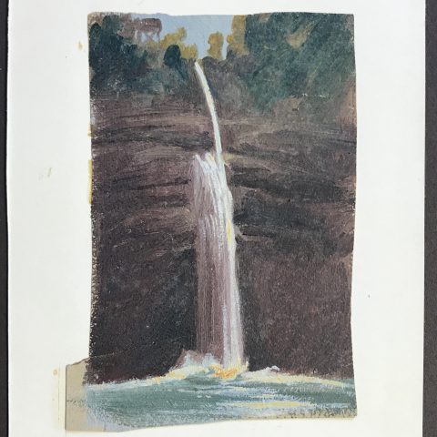 Kaaterskill Falls painting